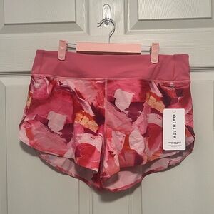 Athleta Printed Run With It 3.5 in Short - Size Large NWT